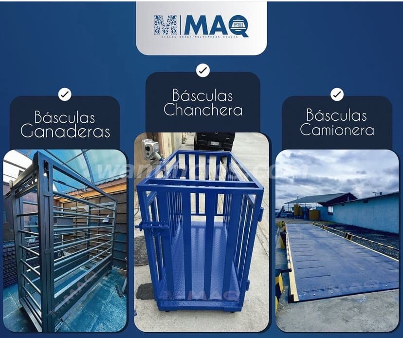 5 US$ - Básculas y balanzas electrónicas Multipesas (Central)