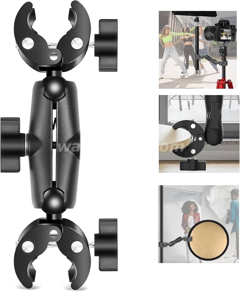 15 US$ - Súper Clamp Multifuncional de Doble Cabeza!* (San Francisco)