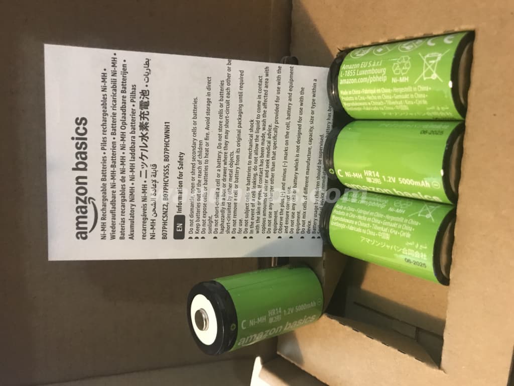 25 US$ - PILAS RECARGABLES TIPO C MARCA AMAZON NUEVAS (PANAMÁ OESTE) 2