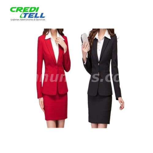 1 US$ - UNIFORMES ADMINISTRATIVOS PARA MUJER AL POR MAYOR