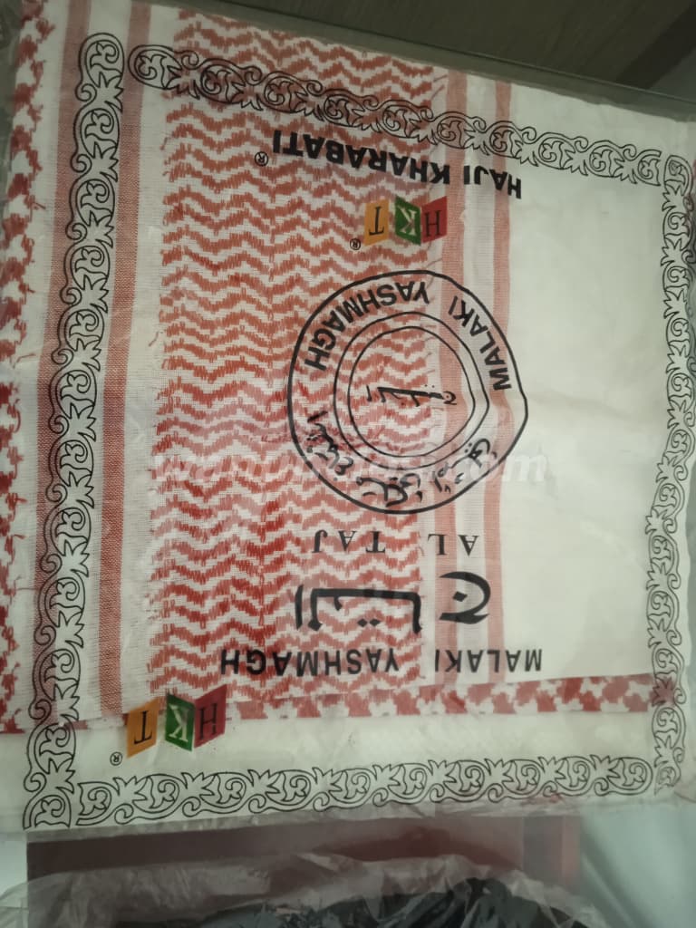 50 US$ - Se vende turbante de Dubai marca keffiyeh