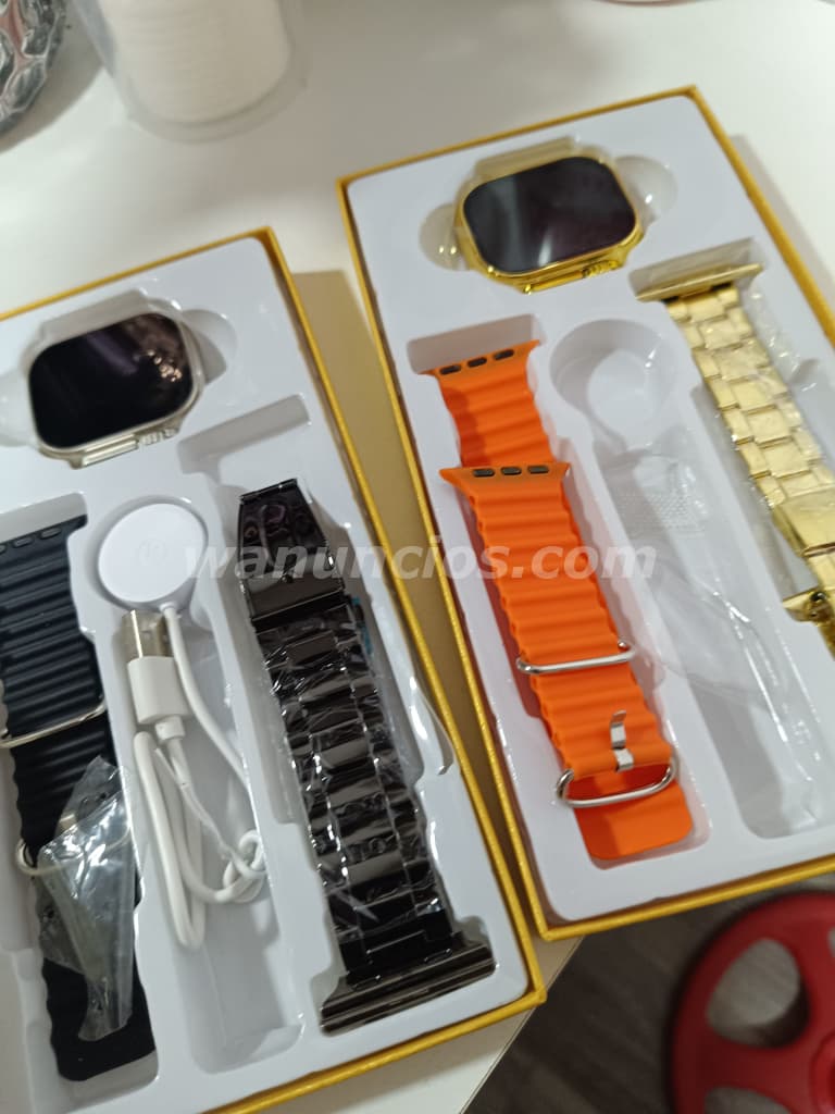 14 US$ - Smarth watch ultra 9 colores variados 14$ (Santiago)