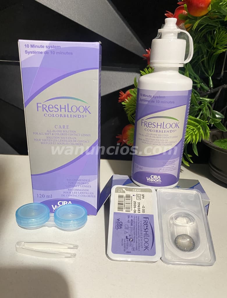 8 US$ - Lentes de contacto Freshlook en varios tonos (San Salvador)