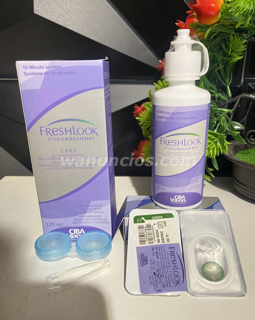 8 US$ - Lentes de contacto Freshlook en varios tonos (San Salvador) 2