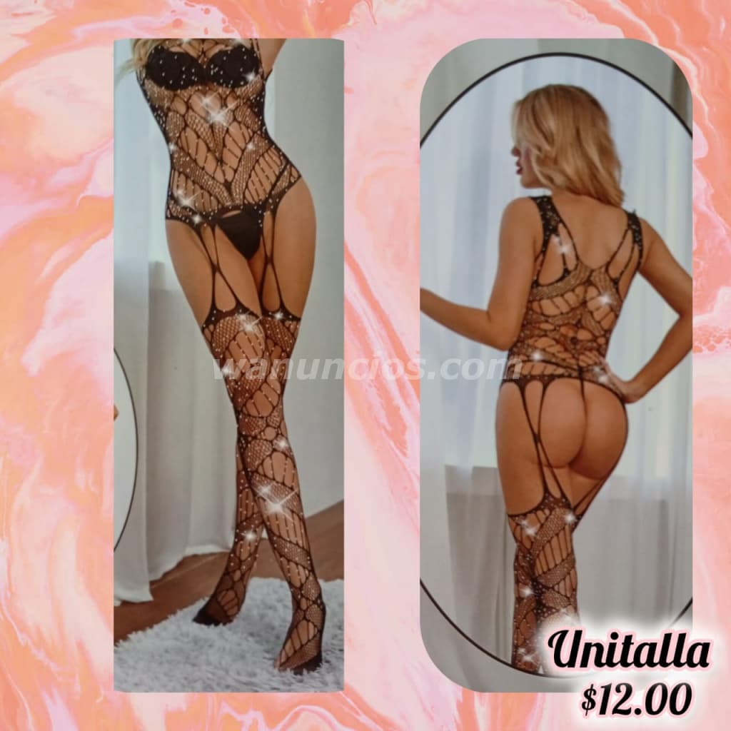 12 US$ - Cómoda lencería de malla para tu noche de pasión (San Salvador)
