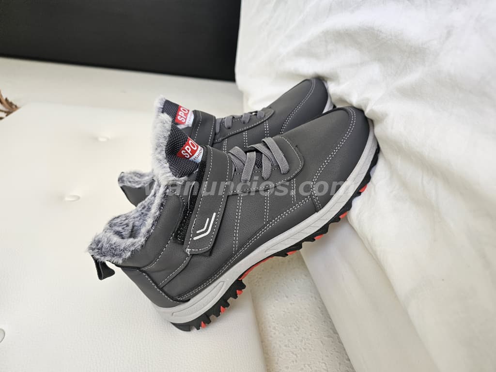 35 € - Botas Invernales Premium Para Hombre Gris (Madrid)