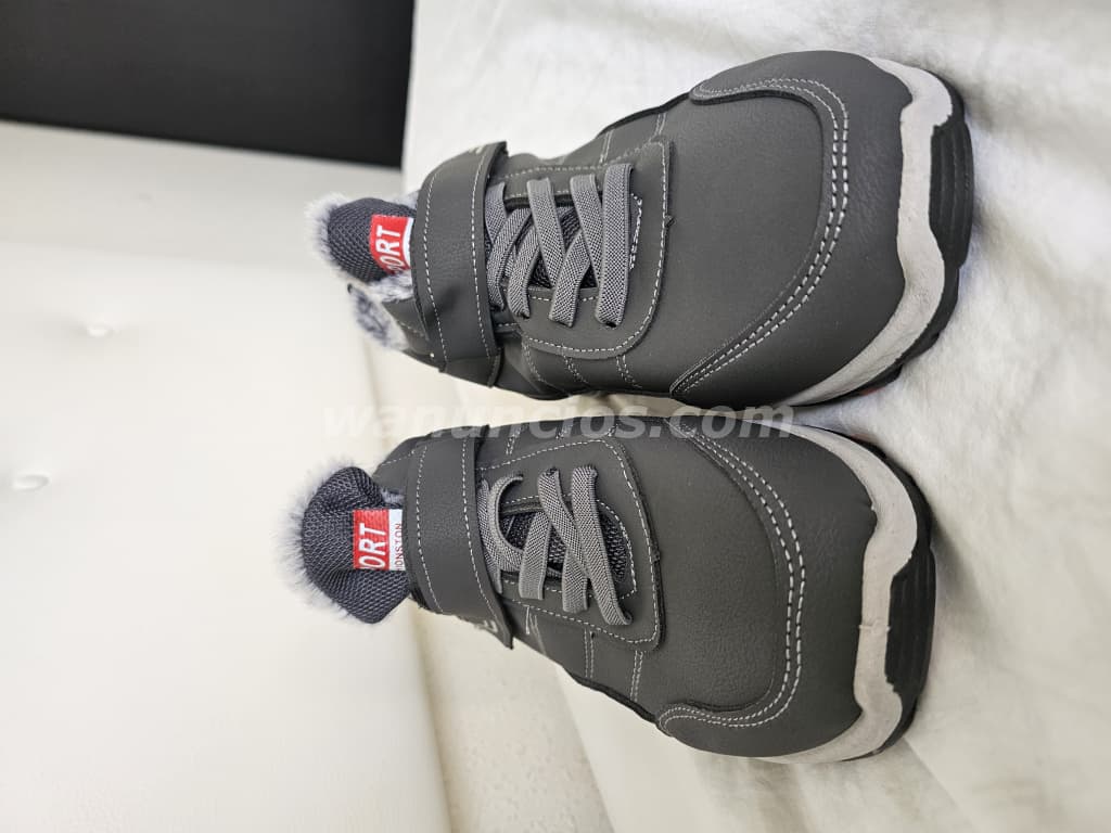 35 € - Botas Invernales Premium Para Hombre Gris (Madrid) 2