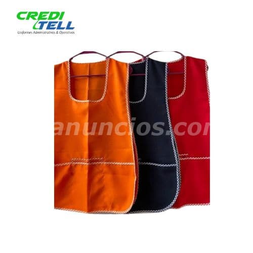 1 US$ - Delantales para limpieza varios colores y modelos
