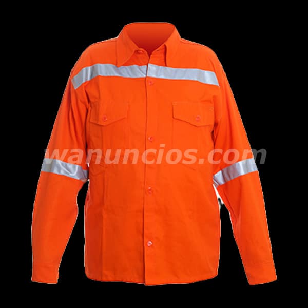 1 US$ - Camisa con cinta reflectiva para uniformes