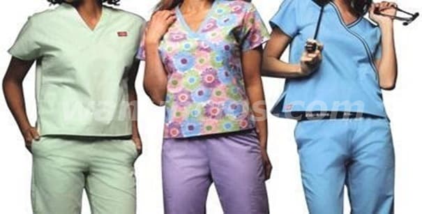1 US$ - Blusas hospitalarias varios modelos y colores