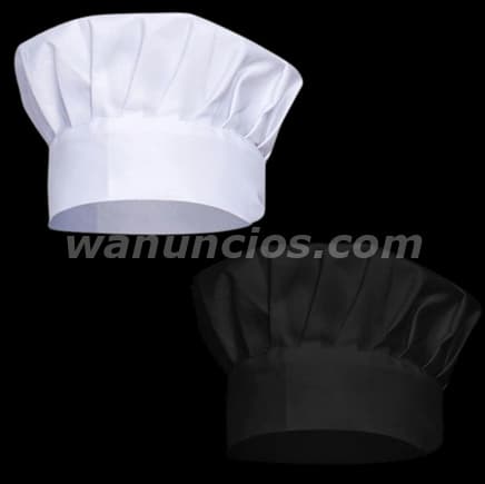 1 US$ - Cofias para uniformes de restaurantes al por mayor