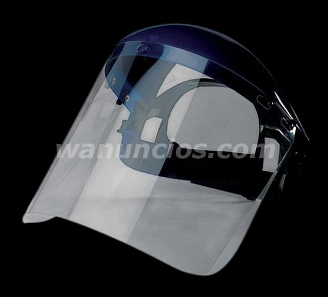 1 € - Protección facial para implementos de seguridad industrial