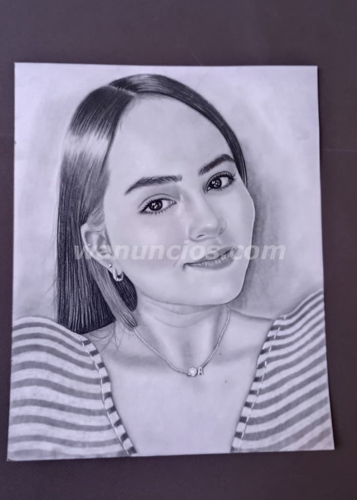 50.000 Pesos - Regala emociones hechas arte: Retratos personalizados únicos a lápiz y color (medelli 2