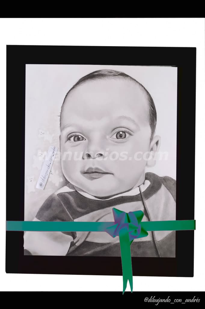 50.000 Pesos - Regala emociones hechas arte: Retratos personalizados únicos a lápiz y color (medelli 4