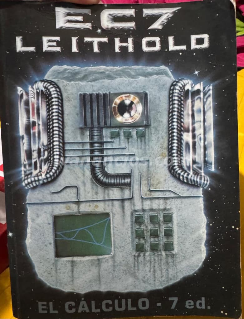 30 US$ - Vendo libro El Cálculo - Leithold, 7ma edición (usado) (David Chiriquí)