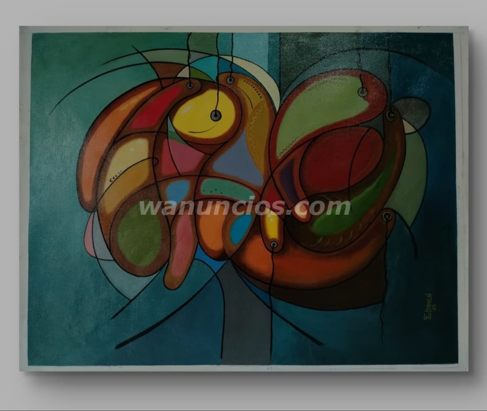 300 US$ - Arte abstracto moderno hecho en oleo profesional (Penonome)