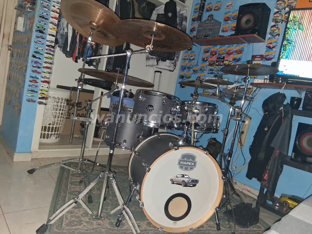 Venta de bateria MAPEX / Platillos PAISTE PST5 (Panama)