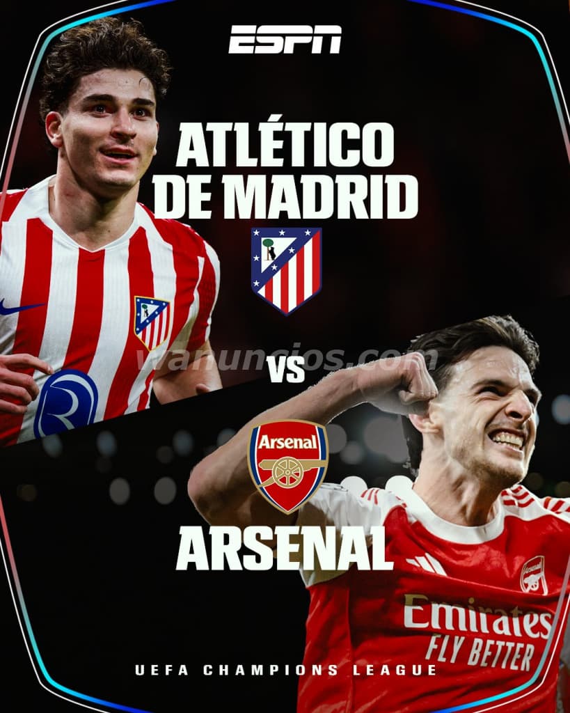 350 € - 4 entradas cat.1 semifinal Liga de Campeones Atlético de Madrid y el Arsenal (Madrid)