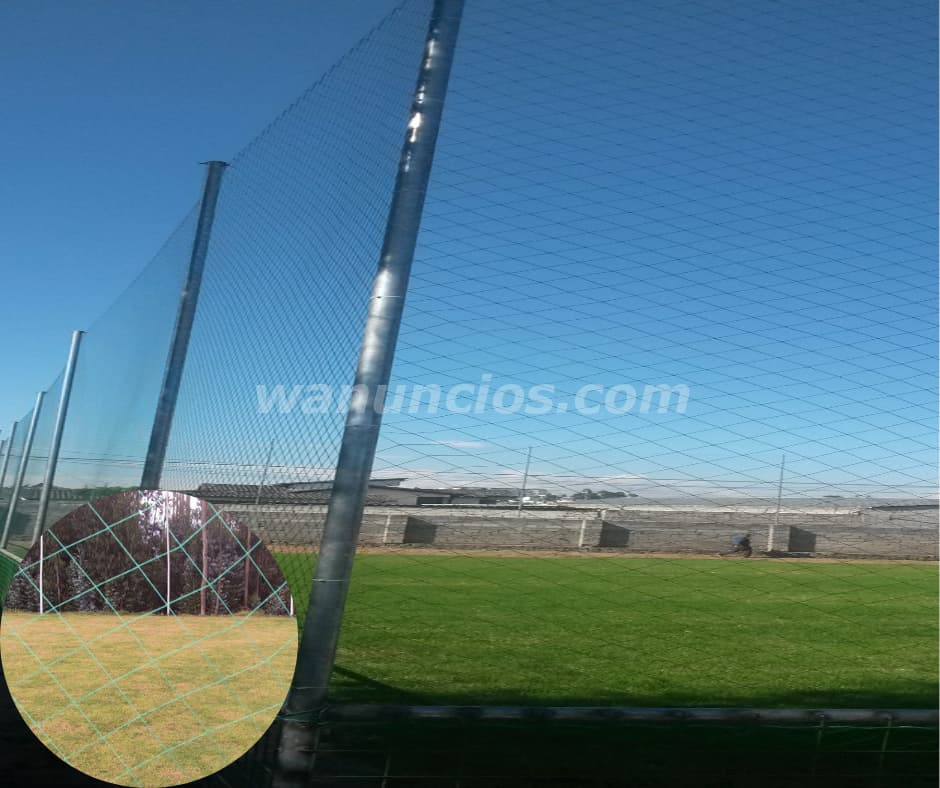 1 US$ - MALLAS DE CANCHAS DE FUTBOL ENVIOS A NIVEL NACIONAL