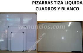 1 US$ - PIZARRONES DE TIZA LIQUIDA EN TODAS LAS MEDIDAS EN QUITO 3