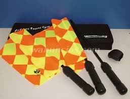BANDERINES DE ARBITRO PARA PARTIDOS DE FUTBOL
