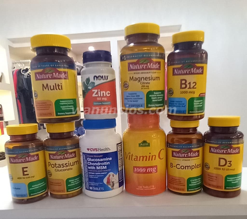 1 US$ - Vitaminas en cápsula y complementos deportivos 2