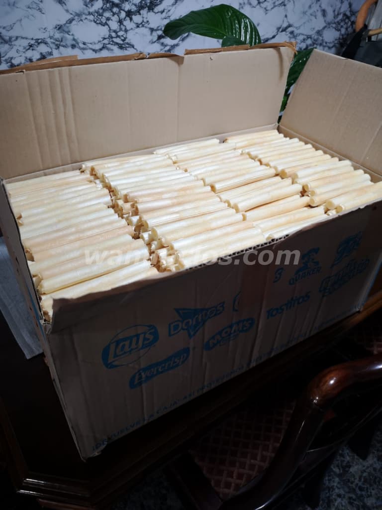 18.000 Pesos - Cajas de cuchufli sin relleno de 1.500 unidades (Santiago) 3