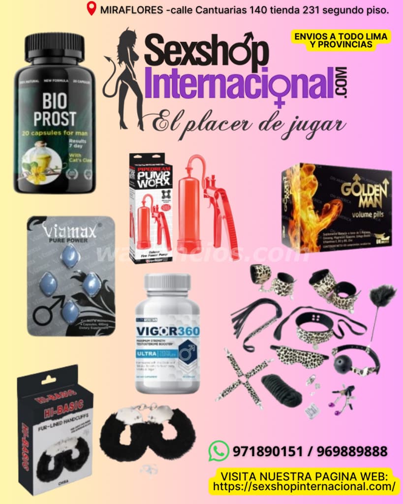 AGRANDA TU PENE NATRURALMENTE CON BIO PROST ORIGINAL EN MIRAFLORES 2