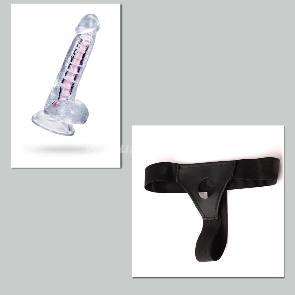 Dildo flexible y arnes para ti o tu pareja (San salvador y departamental)