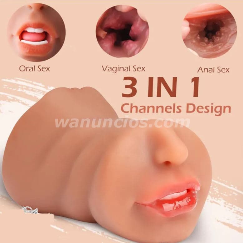 MASTURBADOR PARA TU PENE VAGINA BOCA Y ANO NERON SEXSHOP MEXICO 2
