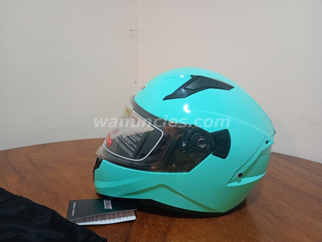 20.000 Colones - Casco de Moto talla L color verde claro NUEVO (Tibas-Moravia-San José)
