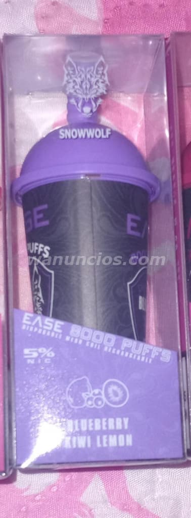 2.500 Colones - Vaporizadores de 8000 puffs snowwolf de varios sabores (San jose)