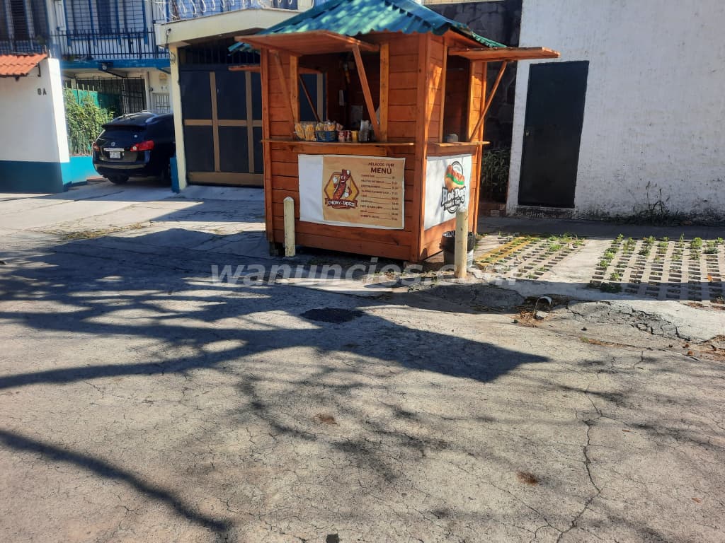 1.500 US$ - Se Vende Kiosko de madera resistente con ventana y puerta. (San salvador)