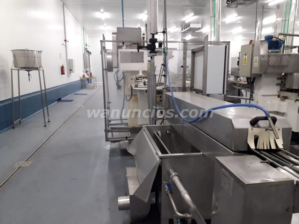 90.000 € - LINEA DE CONSERVAS DE ATUN DE OCASION EN ACERO INOX (ANDALUCIA)