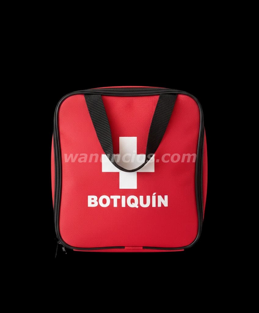 1 US$ - Bolso botiquin tipo familiar para primeros auxilios