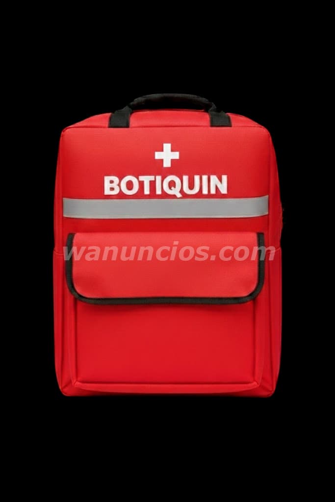 1 US$ - Bolso botiquín tipo mochila para emergencia