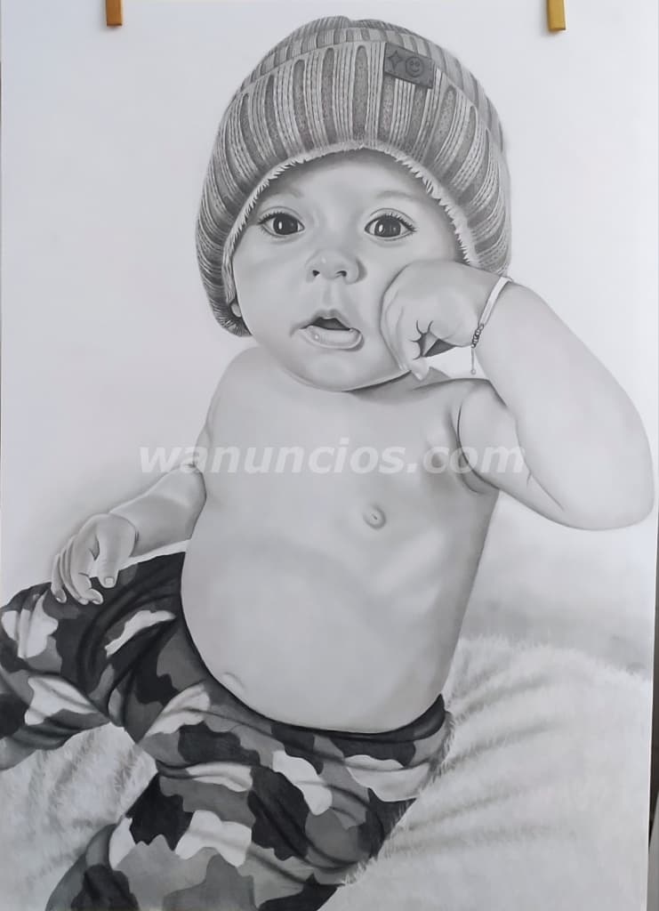 50.000 Pesos - Regala emociones hechas arte: Retratos personalizados únicos a lápiz y color (medelli
