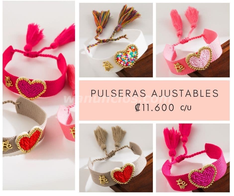 11.600 Colones - PULSERAS AJUSTABLES juveniles Costa Rica (Escazú)